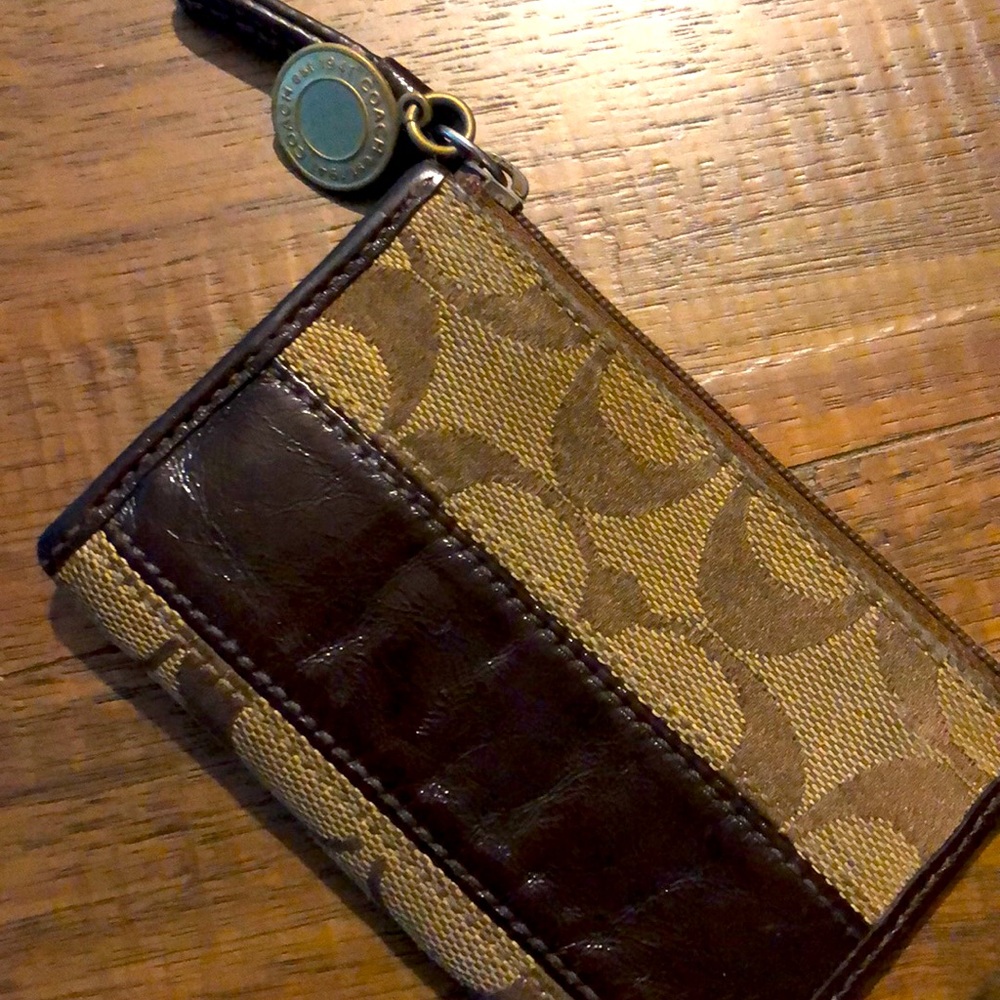 Coach card wallet